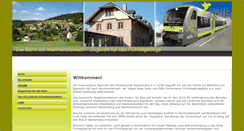 Desktop Screenshot of fichtelgebirgsbahn.de